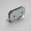Bisagra de puerta de vidrio de ducha de aleación de aluminio de vidrio a pared