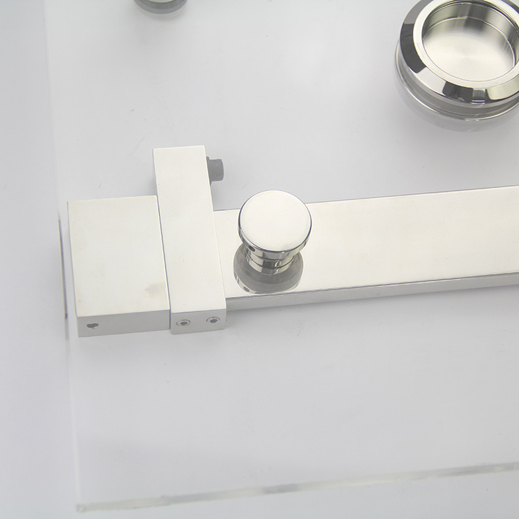 SOS304 Sistema de puerta de vidrio deslizante Sistema de ducha Ducha Hardware Cuarto de baño Montaje de vidrio