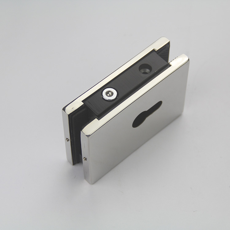 Cerradura de puerta de vidrio de montaje de puerta de vidrio de acero inoxidable