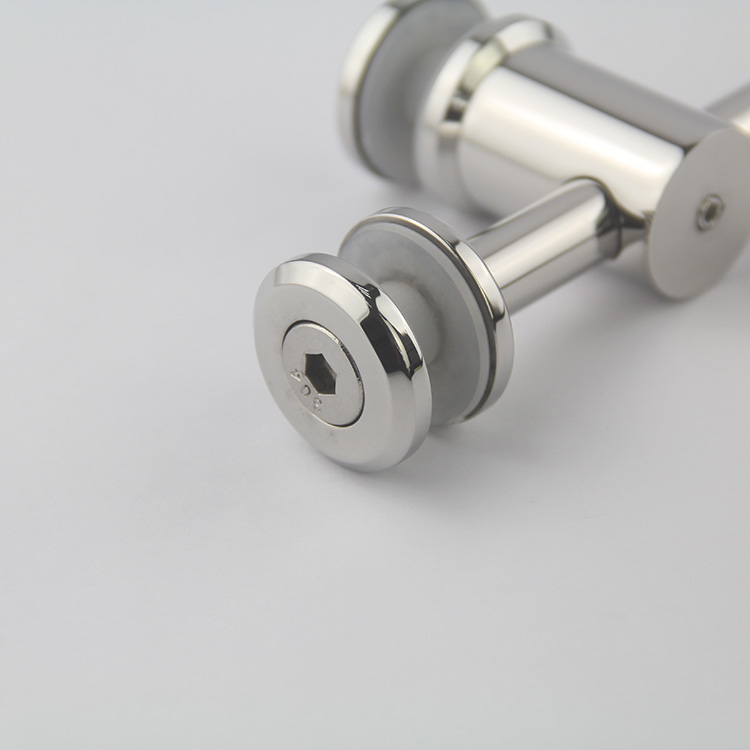 Accesorios de vidrio Punto de vidrio fijo Estilo popular en Ecuador Conector de vidrio Patch Ajuste