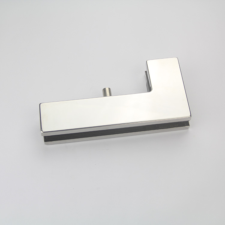 Accesorios de hardware de muebles de acero inoxidable Herrajes Clap de vidrio / Abrazadera de vidrio / Accesorio de parche